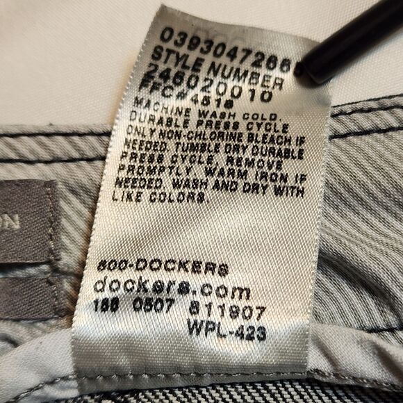 Dockers Collection Denim Jeans Ideal Fit Dark Blue Women's 12 - Picture 13 of 13